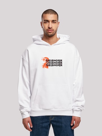 Pull-over 'Geishora Japan Streetstyle' F4NT4STIC en blanc
