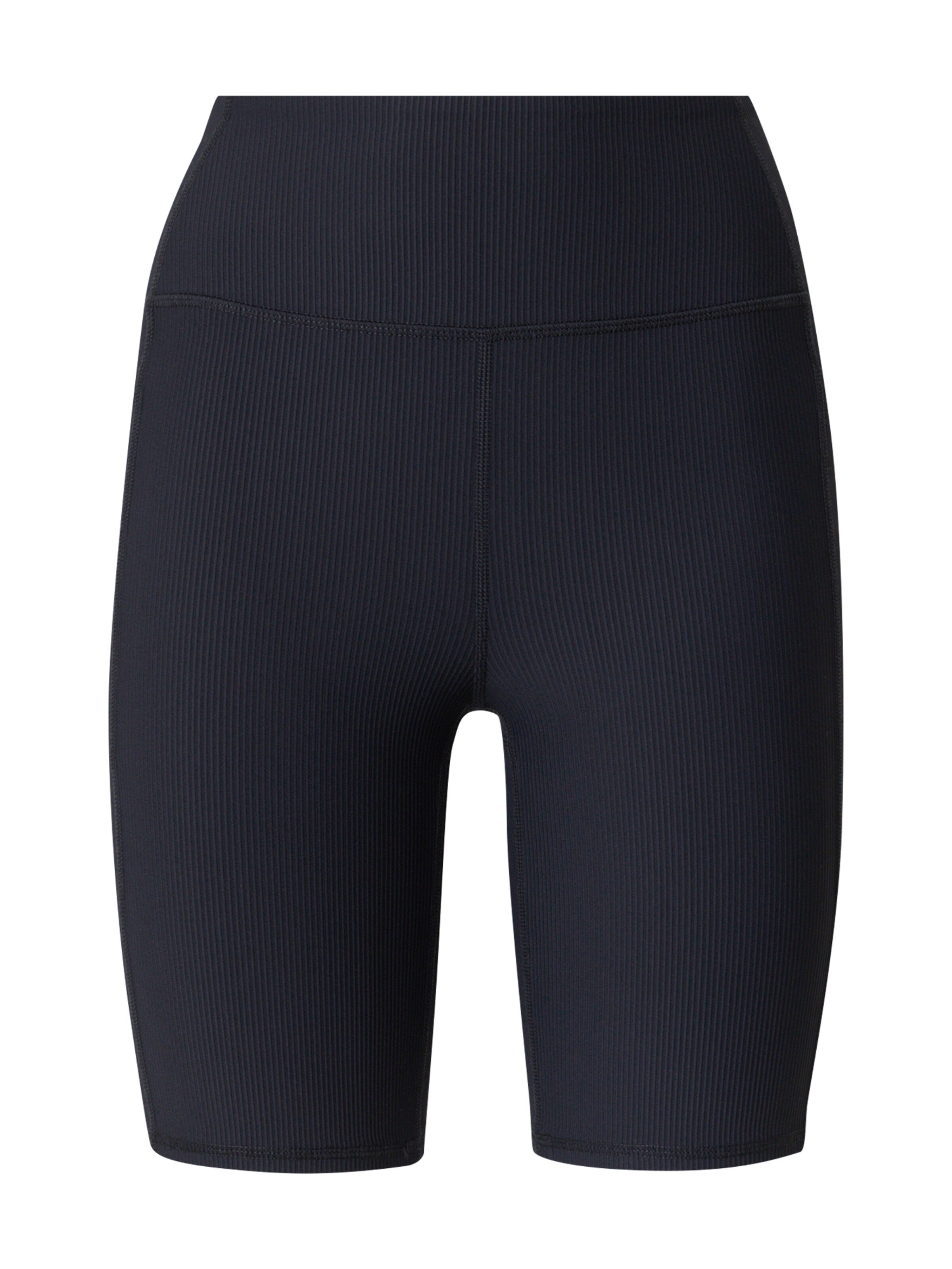 Skinny Pantaloni sportivi di SKECHERS in nero: frontale