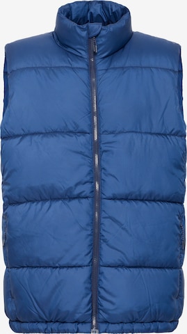 BLEND - Colete 'Vest' em azul: frente