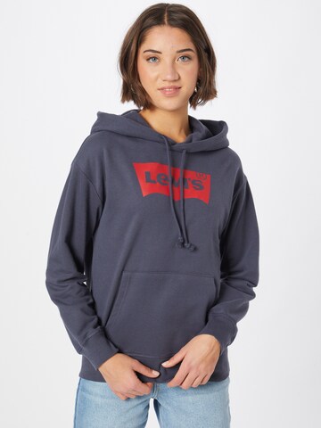 Bluză de molton 'Graphic Standard Hoodie' de la LEVI'S ® pe gri: față