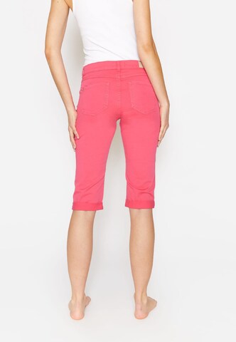 Coupe slim Jean Angels en rose