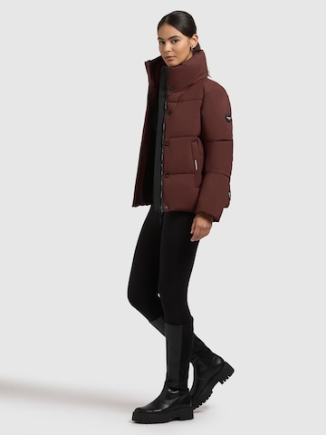 khujo Winterjas 'Rinja2 Matt' in Rood