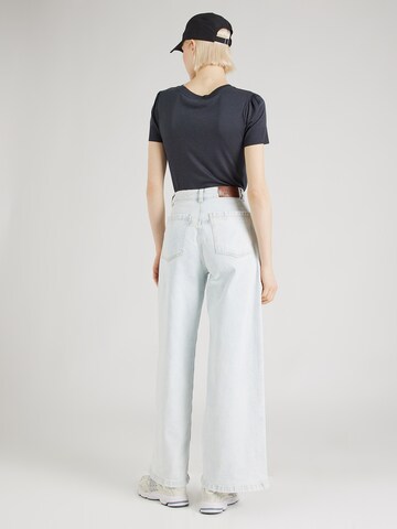 Wide leg Jeans 'Thelma' de la Stella Nova pe albastru