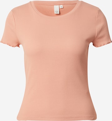 QS Shirt in Orange: front