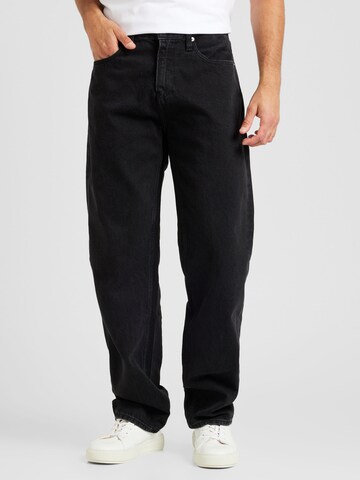Largi Jeans de la Calvin Klein Jeans pe negru: față