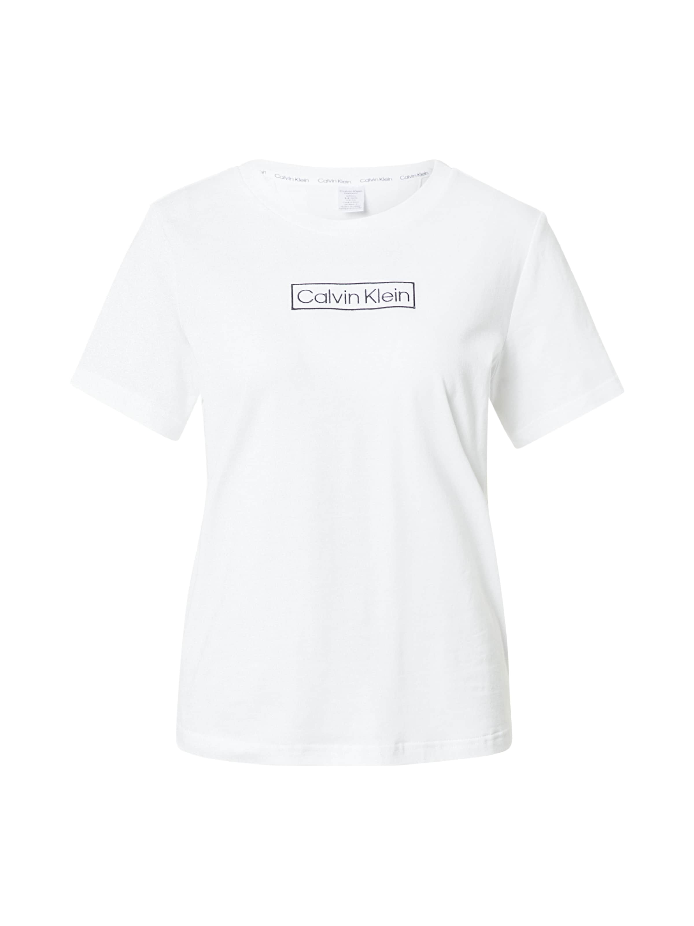 Calvin Klein Underwear Футболка для сна в Белый: спереди