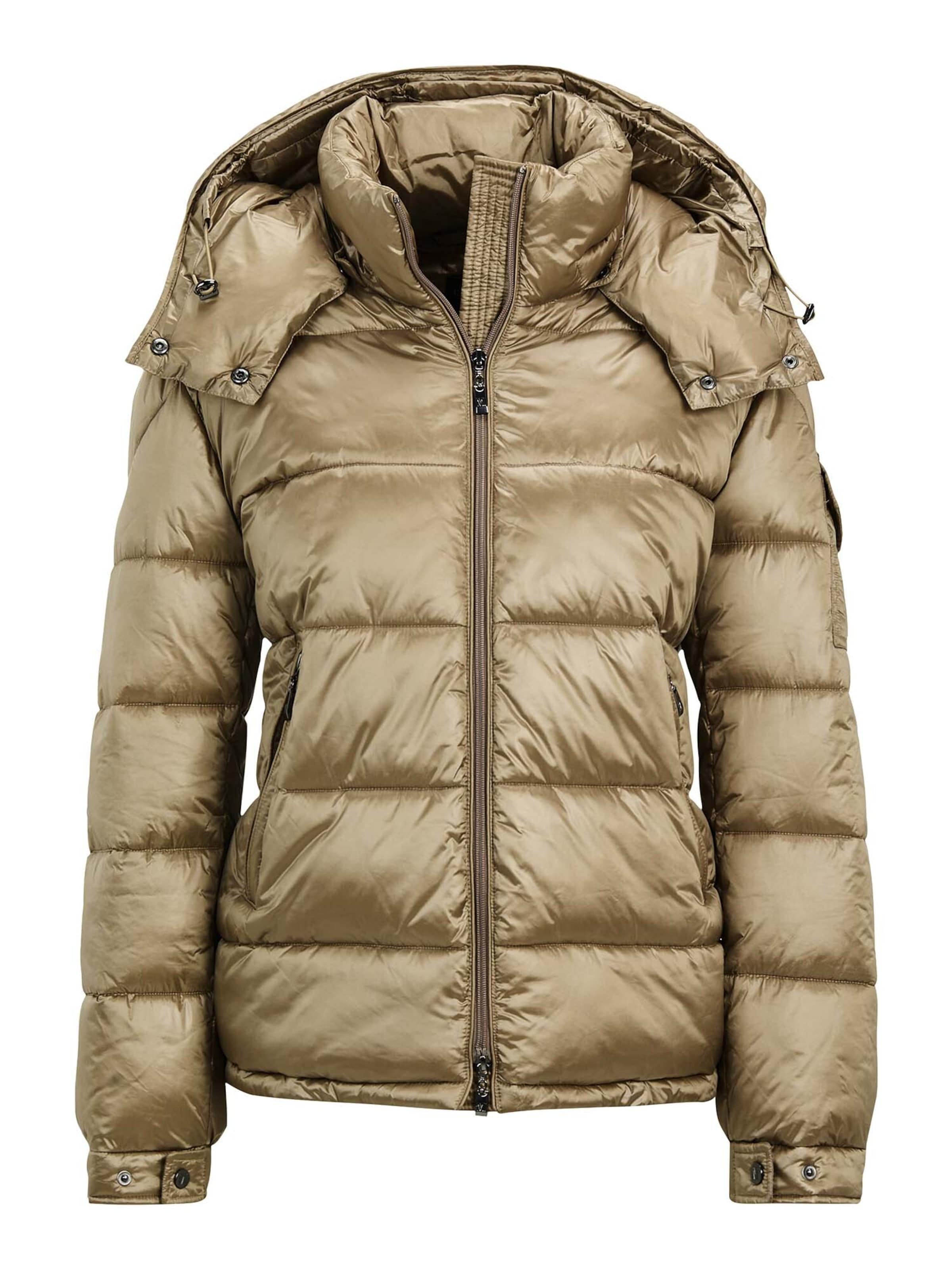 Veste d’hiver MADELEINE en jaune : devant