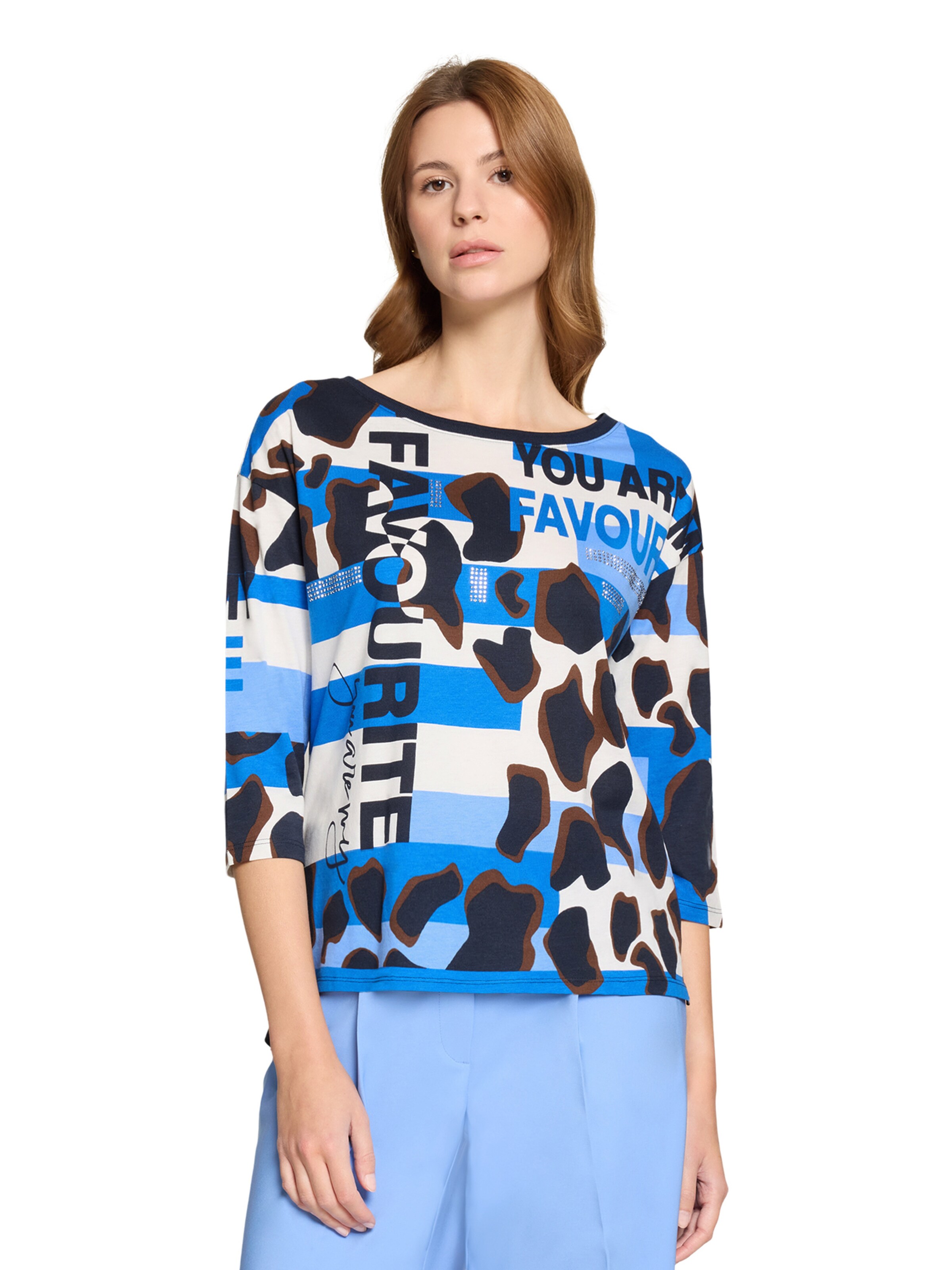 Betty Barclay Shirt in Blauw: voorkant