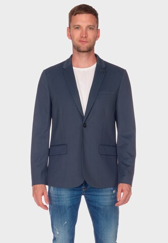 Le Temps Des Cerises Regular fit Suit Jacket in Blue: front