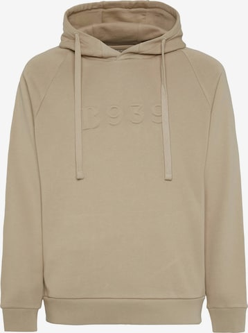 Boggi Milano Sweatshirt in Beige: front