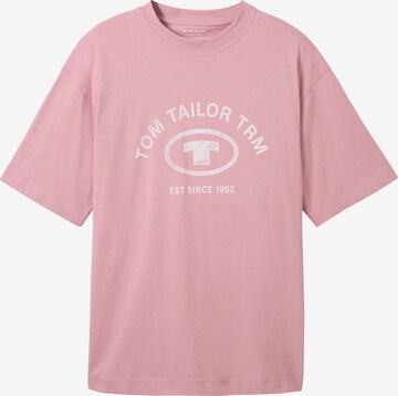 TOM TAILOR Shirt in Pink: front