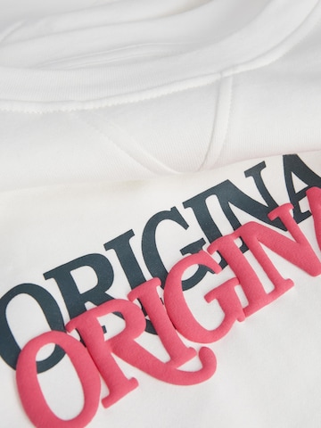 JACK & JONES Sweatshirt 'JORRedhook' in White