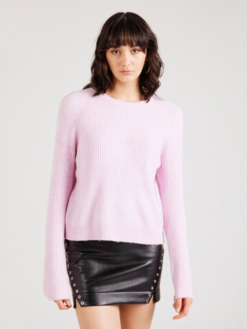PIECES - Jersey en lila: frente