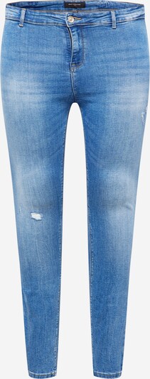 ONLY Carmakoma Jeans 'CARHUBA' in de kleur Blauw denim, Productweergave