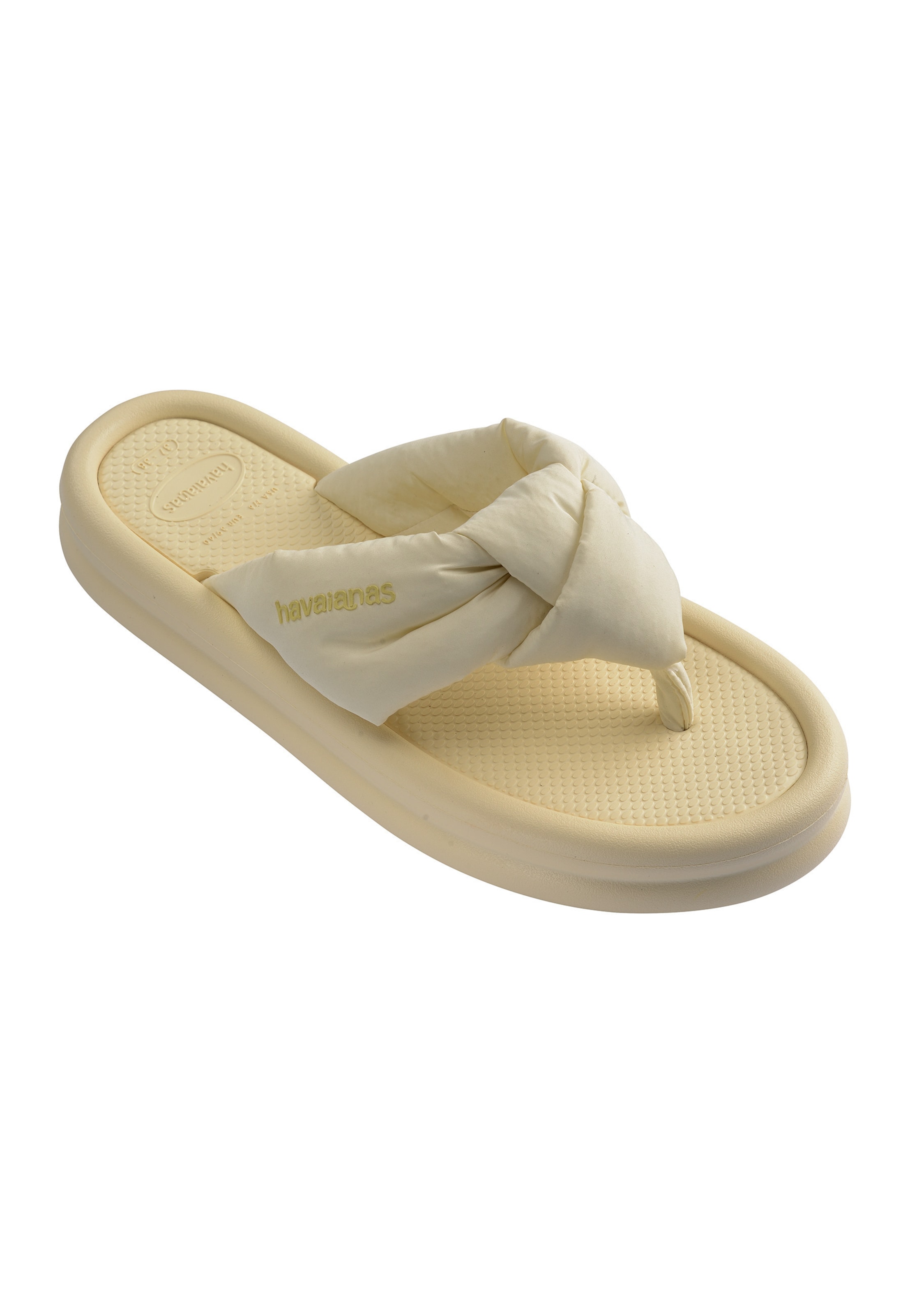 HAVAIANAS Japonki 'Over Puffes Up' w kolorze beżowy
