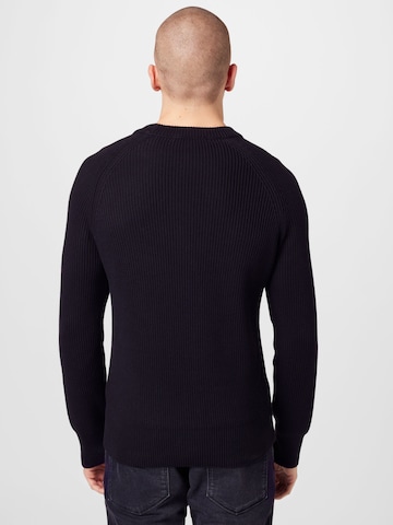 DRYKORN Sweter 'AARON' w kolorze czarny