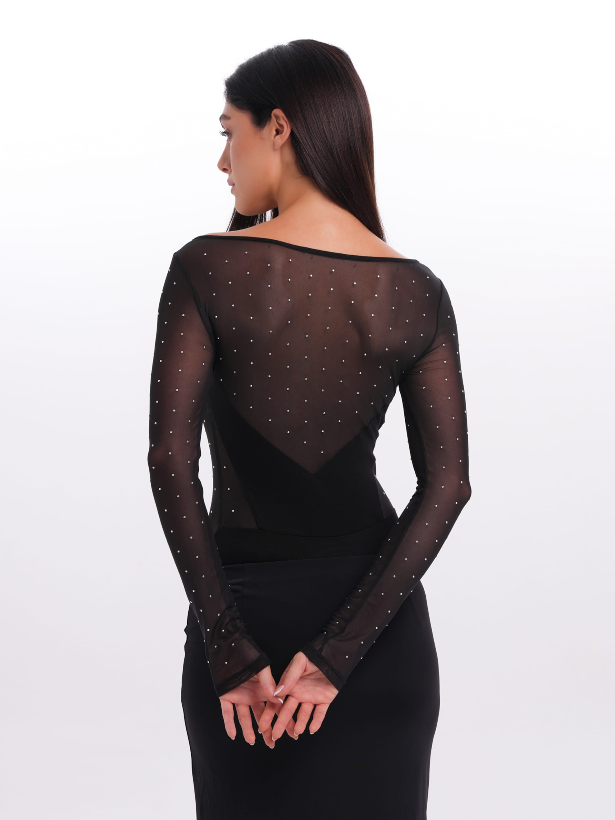 Shirtbody MYLAVIE by Sarah Harrison en noir