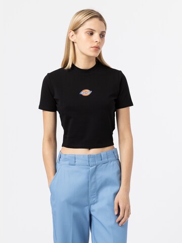 DICKIES Футболка в Черный: спереди