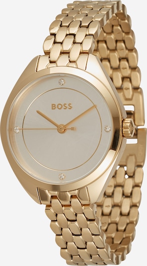 BOSS Black Analog watch 'Mae' in Beige / Gold, Item view