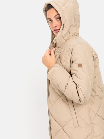 CAMEL ACTIVE Steppmantel aus recyceltem Polyester in Beige