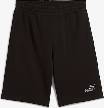 PUMA Workout Pants 'ESS No. 1' in Black: front