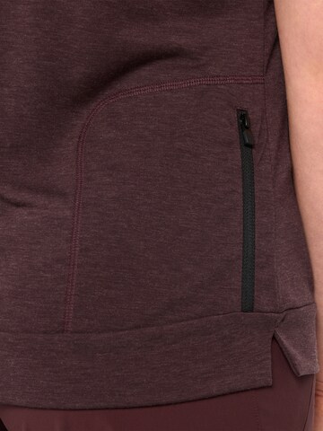 VAUDE Funktionsshirt 'Altissimo' in Braun