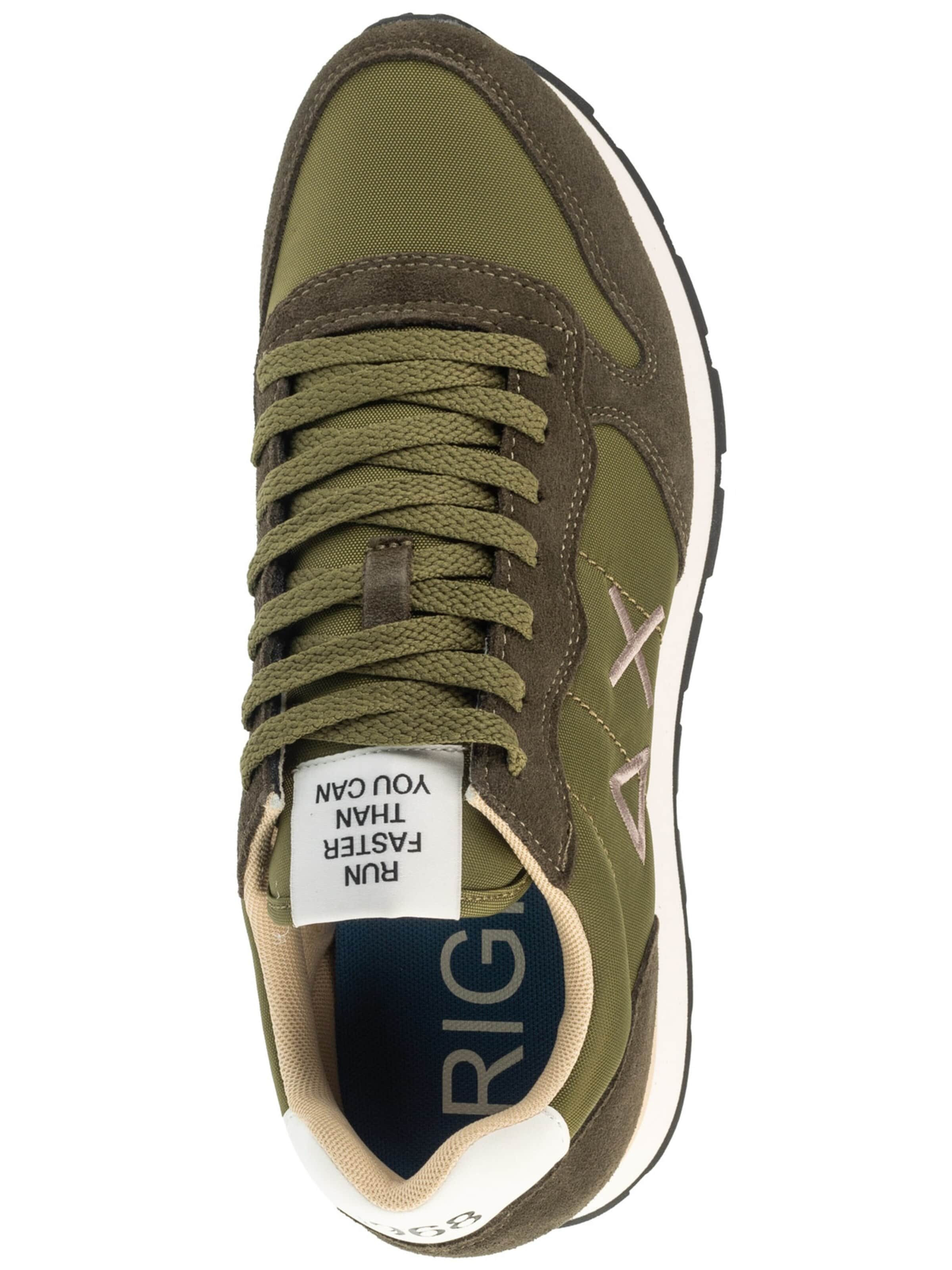 SUN68 Sneakers laag 'SUN68 Tom Solid' in Groen