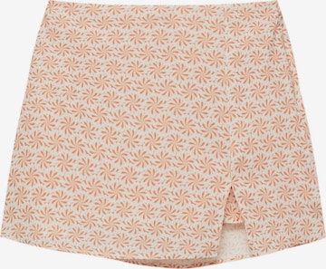 Pull&Bear Skirt in Beige: front