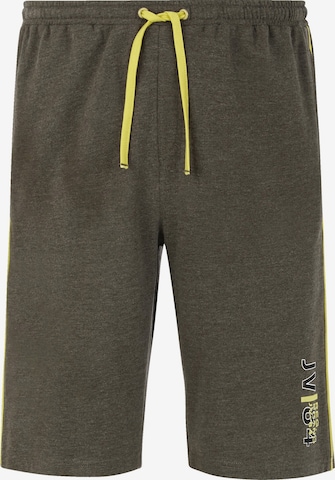 Jan Vanderstorm Loose fit Pants 'Aabu' in Green: front