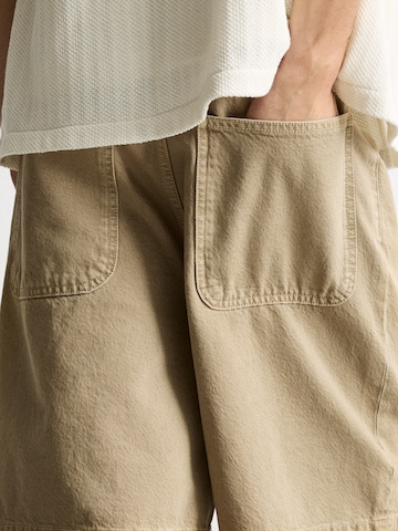 Pull&BearBaggy Traperice - zelena boja