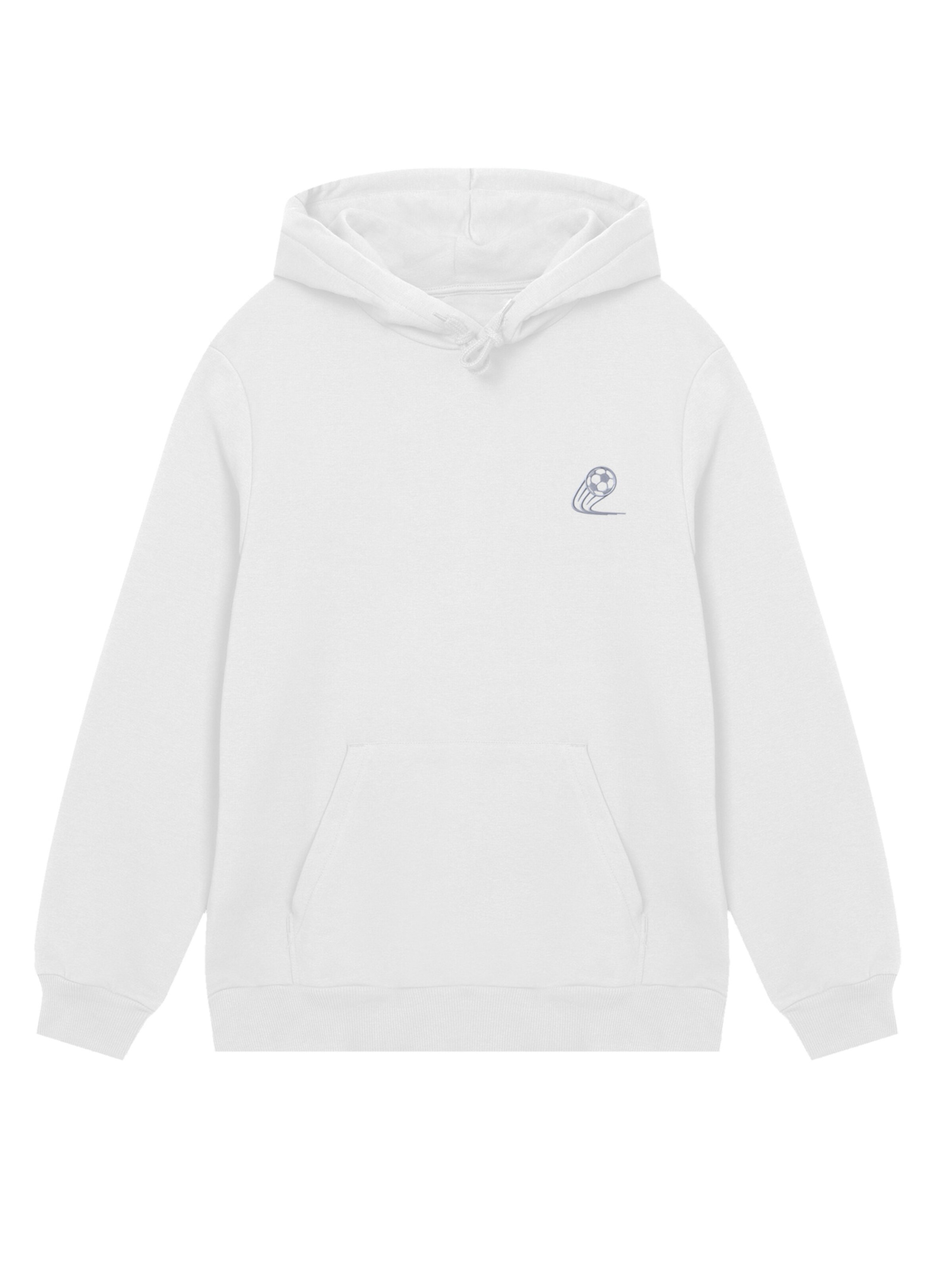 Sweat-shirt F4NT4STIC en blanc : devant