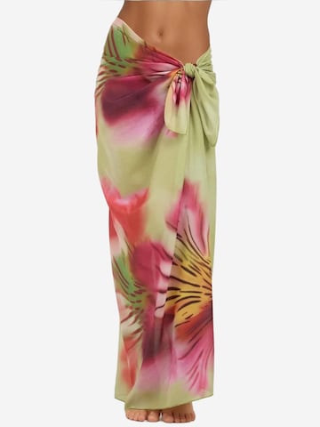 Serviette de plage Hiccup en vert : devant
