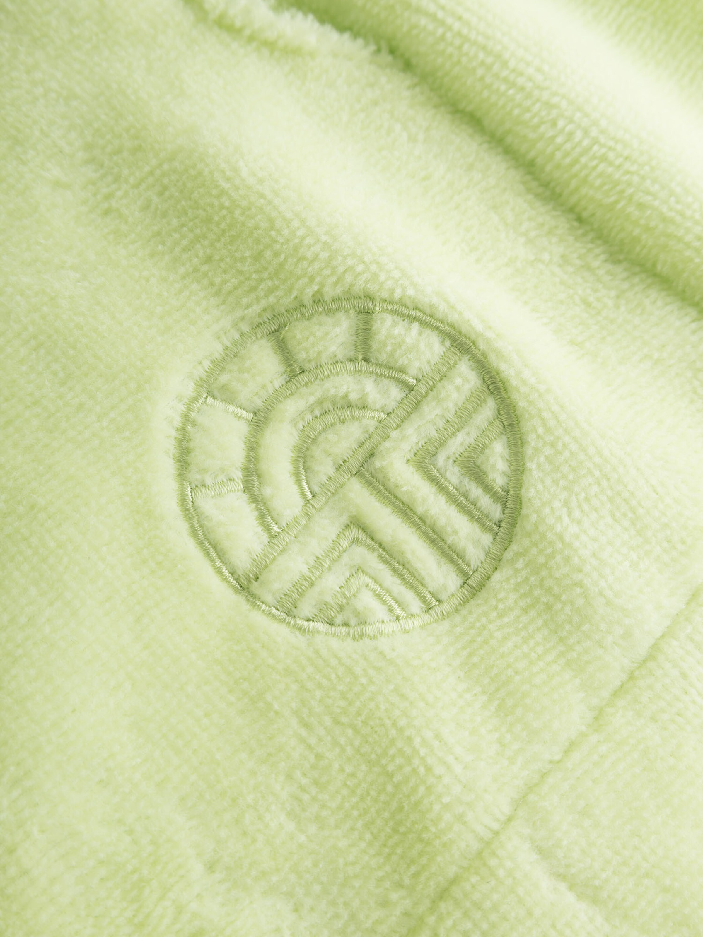 FÉRAUD PARIS Short Bathrobe ' Spa-Mantel ' in Yellow