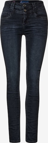 STREET ONE Slimfit Jeans 'York' in Blau: predná strana