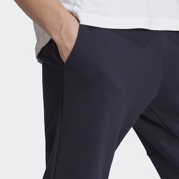 Effilé Pantalon de sport 'Essentials' ADIDAS SPORTSWEAR en bleu