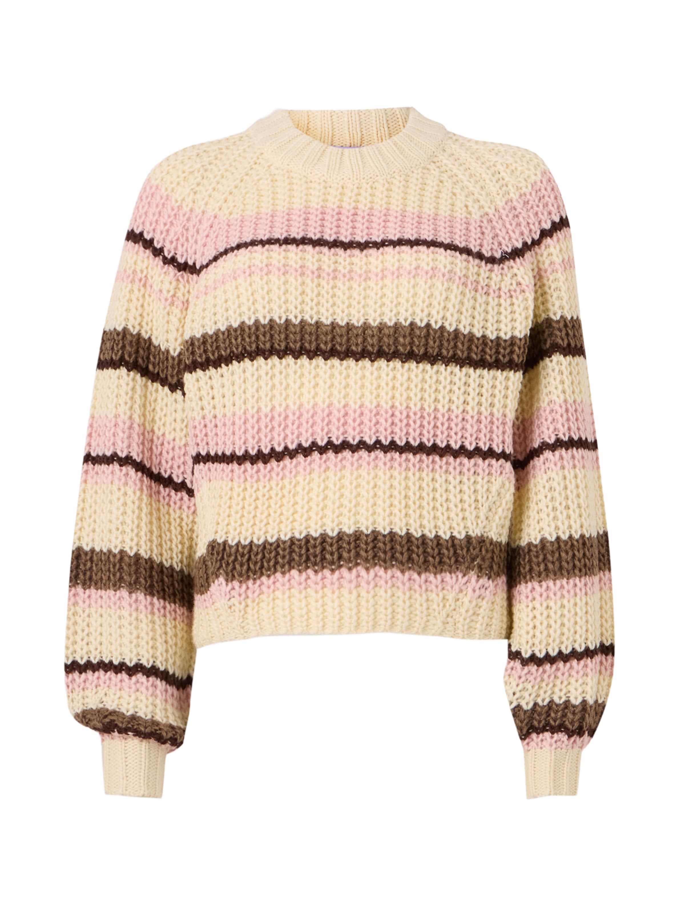 JJXX Sweater 'JXKELLY' in Beige: front