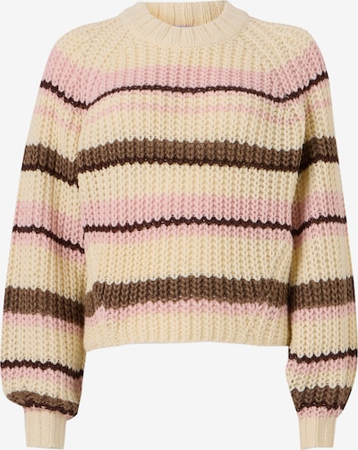 Megztinis 'JXKELLY' iš JJXX, spalva – kremo / tamsiai ruda / alyvuogių spalva / rožių spalva, Prekių apžvalga