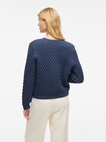 VILA Strickjacke 'VIKALI' in Blau