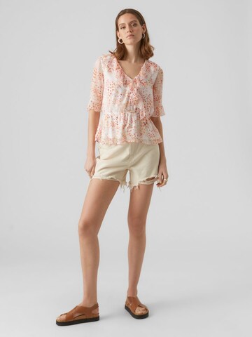 VERO MODA Blouse 'DORA KAYA' in Wit