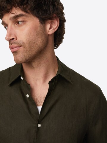 Marks & Spencer Regular Fit Hemd in Braun