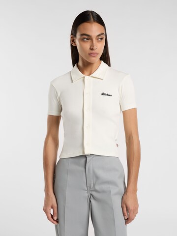 Maglietta 'Tallasse' di DICKIES in bianco: frontale