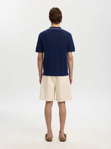 SELECTED Pulover 'SLHJESSE' | modra barva