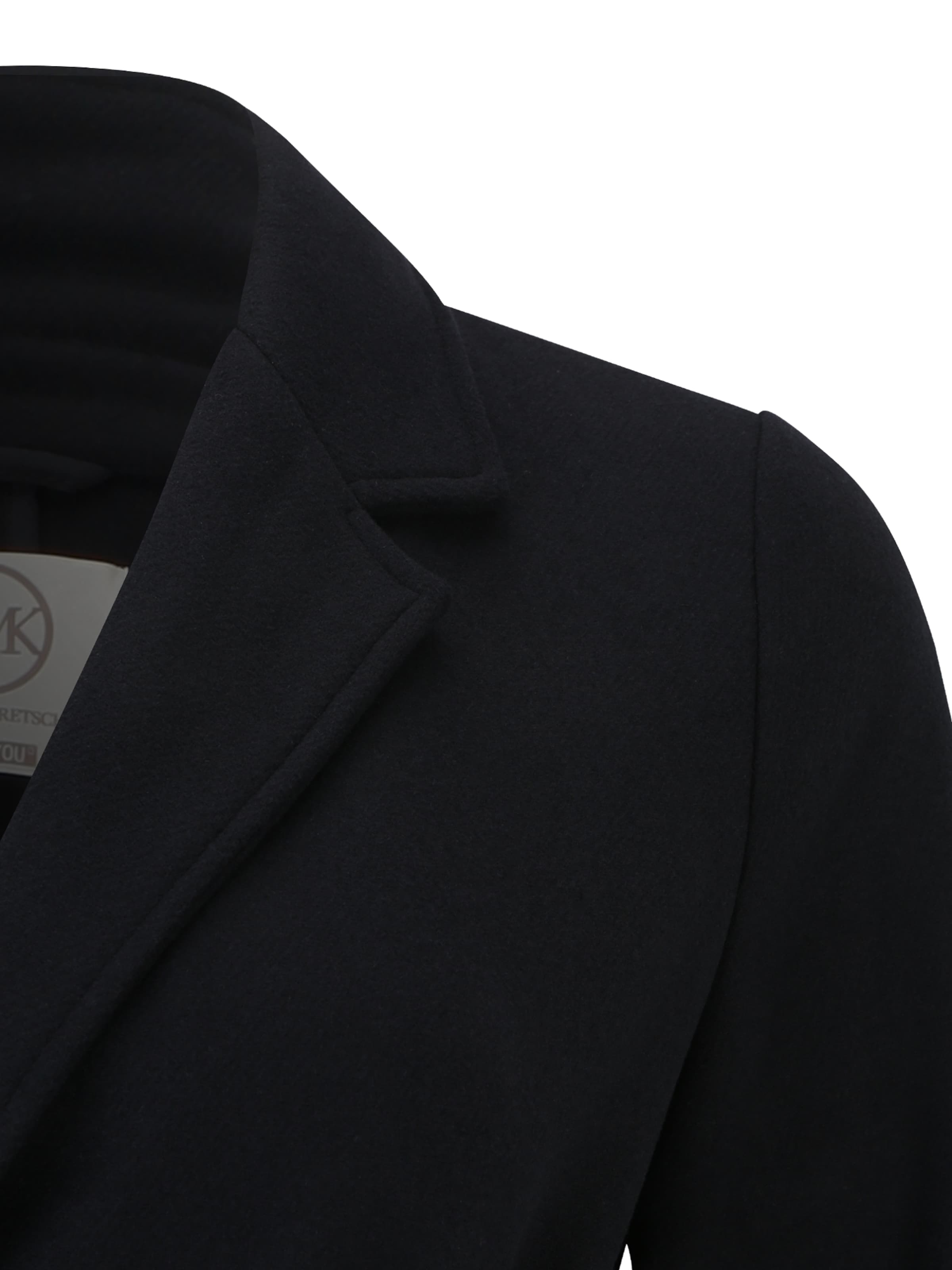 Guido Maria Kretschmer Curvy Ανοιξιάτικο και φθινοπωρινό παλτό 'Mala' σε μπλε