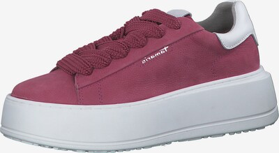 TAMARIS Sneakers laag in de kleur Donkerroze / Wit, Productweergave