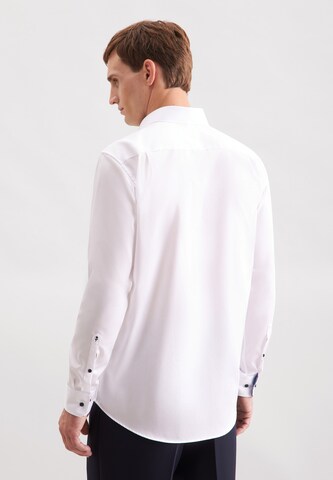 Coupe regular Chemise business 'SMART CLASSICS' SEIDENSTICKER en blanc