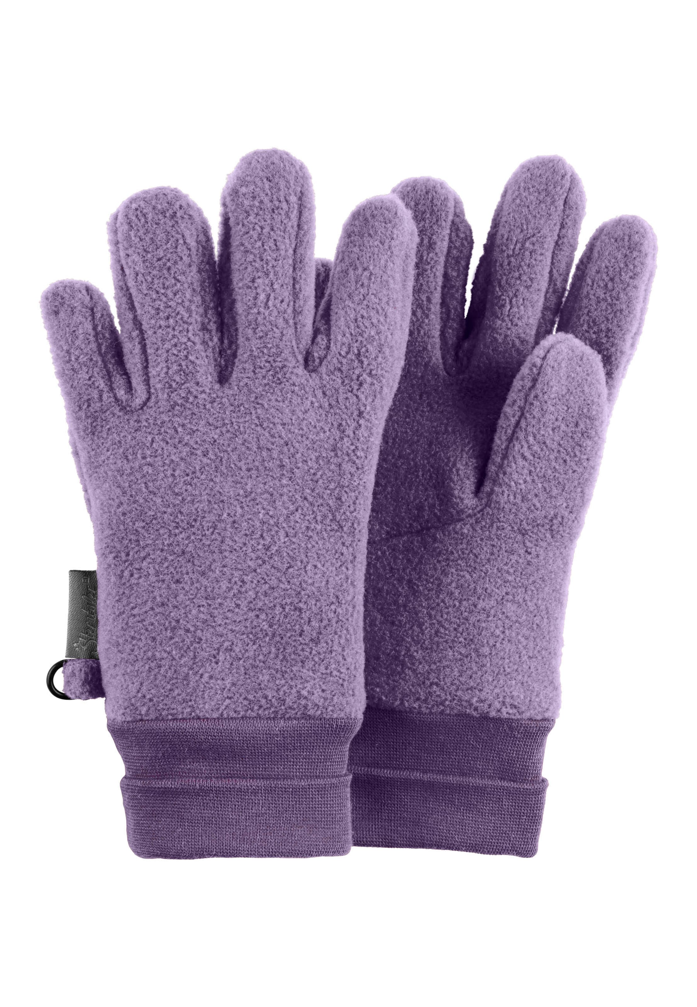 STERNTALER Gloves in Purple: front