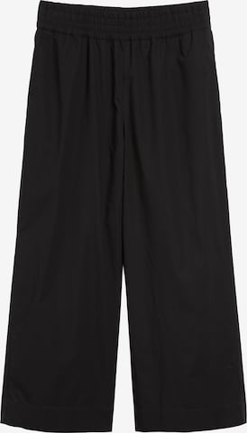 Marc O'Polo DENIM Loosefit Broek in Zwart: voorkant