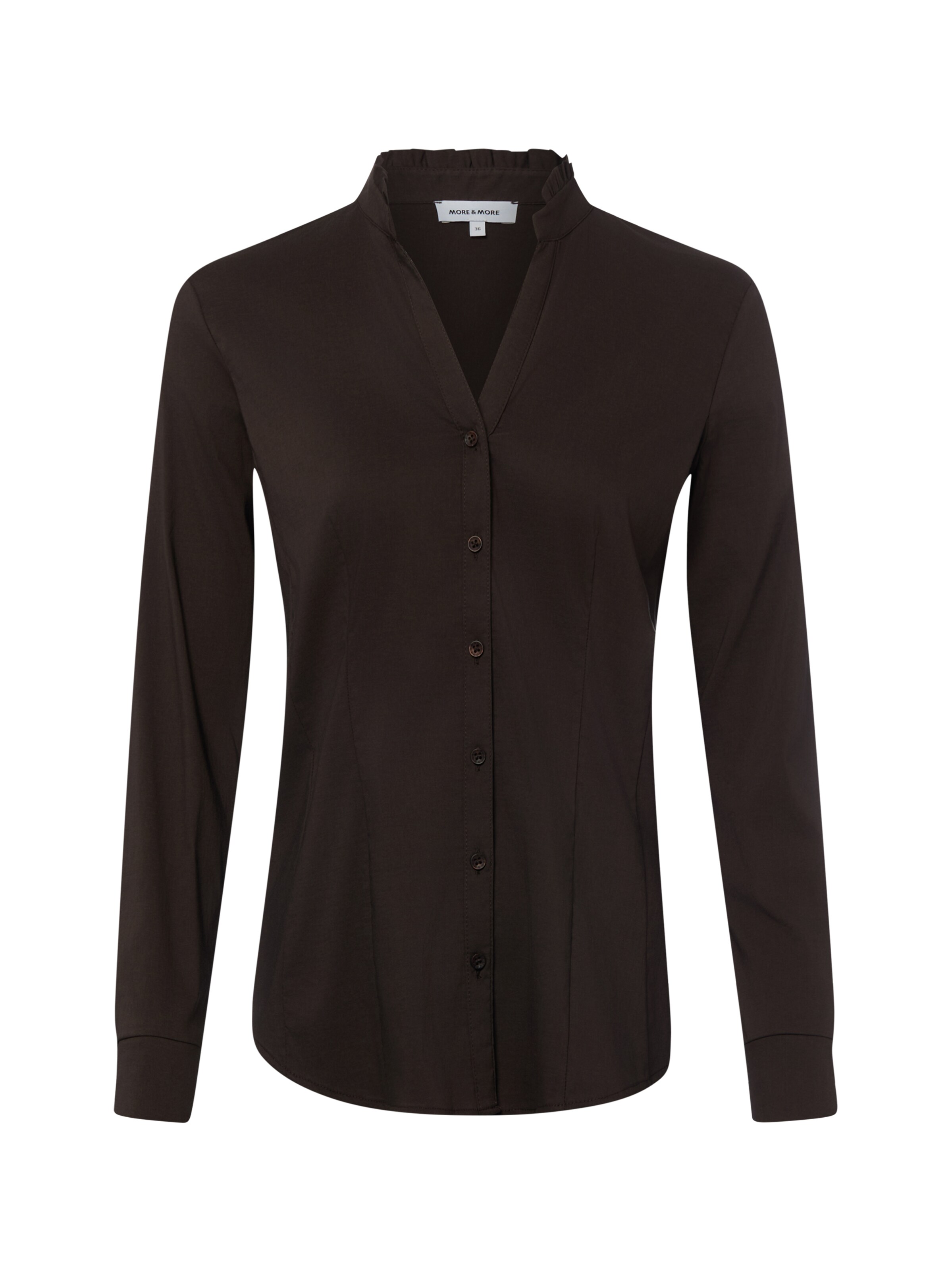 MORE & MORE Blouse in XS in Chocolate, Item view