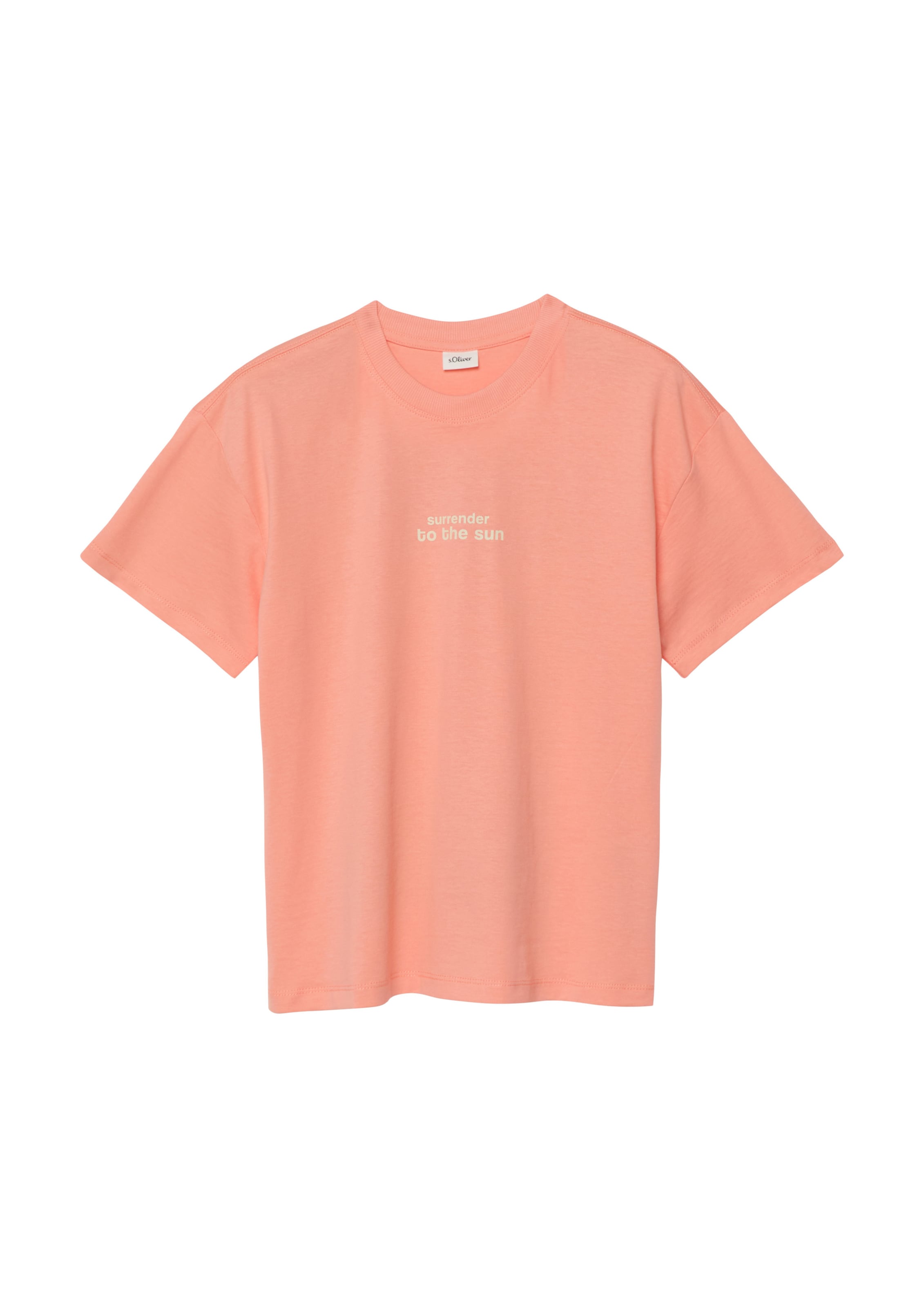 s.Oliver T-Shirt in hellorange, Produktansicht