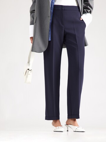 MAX&Co. Regular Pleated Pants 'ORATA' in Blue: front